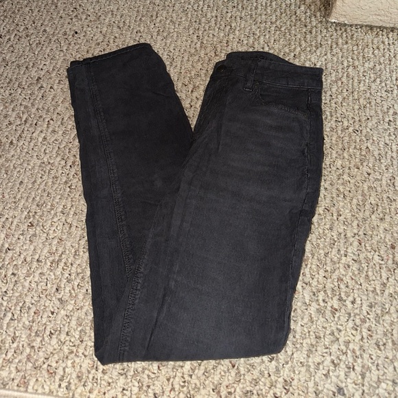 Grey Cord Mom Jeans - Picture 2 of 3